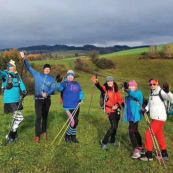 Nordic Walking 17. listopad 2022 nad Zábřehem
