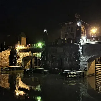 Mělník - předvánoční světýlkový Nordic Walking ve tmě