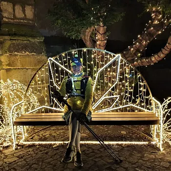 Mělník - předvánoční světýlkový Nordic Walking ve tmě