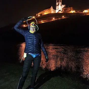 Mělník - předvánoční světýlkový Nordic Walking ve tmě