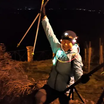 Mělník - předvánoční světýlkový Nordic Walking ve tmě