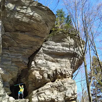 Nordic Walking velikonoce 2020 - ve dvou