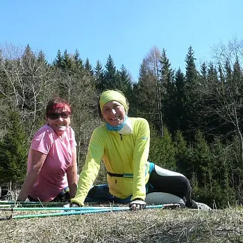 Nordic Walking velikonoce 2020 - ve dvou