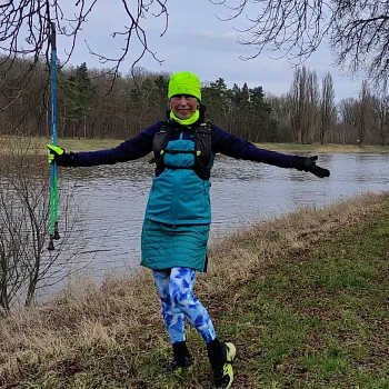 Podél Bílé řeky - Nordic Walking z Neratovic do Kostelce