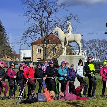 Podél Bílé řeky - Nordic Walking z Neratovic do Kostelce