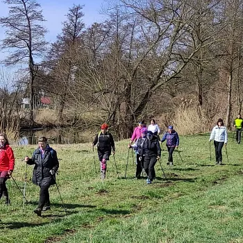 Podél Bílé řeky - Nordic Walking z Neratovic do Kostelce