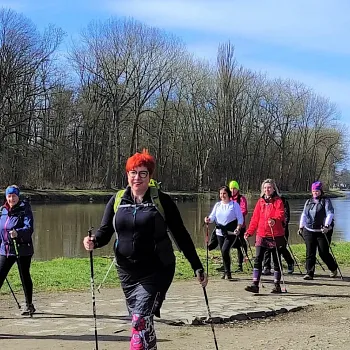 Podél Bílé řeky - Nordic Walking z Neratovic do Kostelce