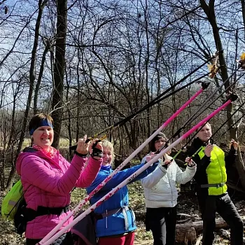 Podél Bílé řeky - Nordic Walking z Neratovic do Kostelce