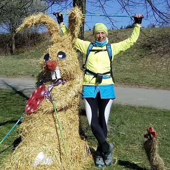 Nordic Walking velikonoce 2020 - ve dvou