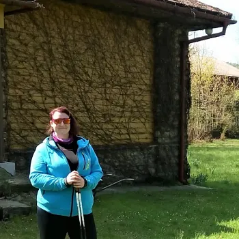 Nordic Walking divoká, šumivá Ostravice, ve dvou.