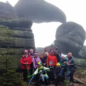 Broumovsko, den první. V mlhách se ztrácí můj cíl.