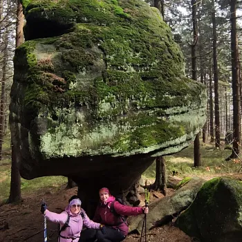 Broumovsko, den první. V mlhách se ztrácí můj cíl.