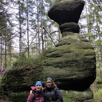 Broumovsko, den první. V mlhách se ztrácí můj cíl.