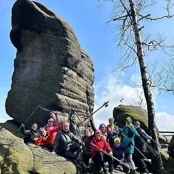 Broumovsko, den první. V mlhách se ztrácí můj cíl.