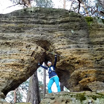 Jak hledaly nejkrásnější skalní bránu na Kokořínsku