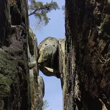 Broumovsko, den čtvrtý. Stolová hora Ostaš. Epilog.