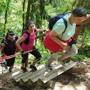 Kokořínsko - Nordic Walking krajem mého táty
