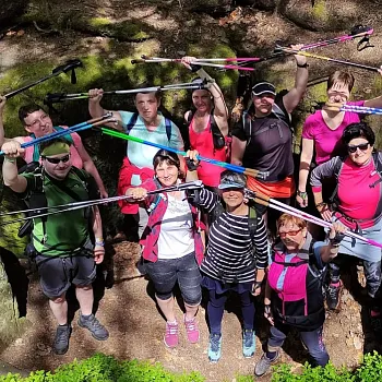 Kokořínsko - Nordic Walking krajem mého táty