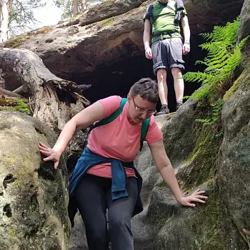 Kokořínsko - Nordic Walking krajem mého táty