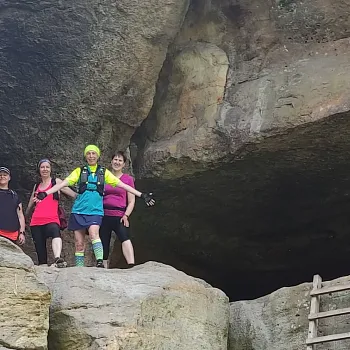 Kokořínsko - Nordic Walking krajem mého táty