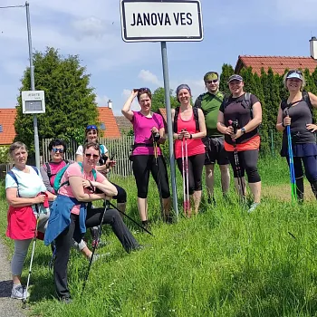 Kokořínsko - Nordic Walking krajem mého táty