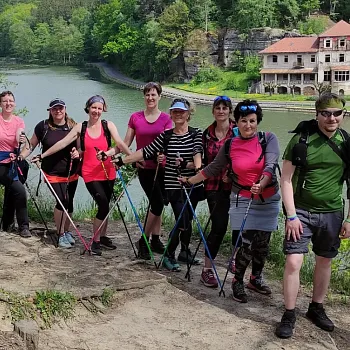 Kokořínsko - Nordic Walking krajem mého táty