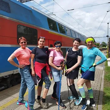 Nordic Walking expedice Beskydy, den první.