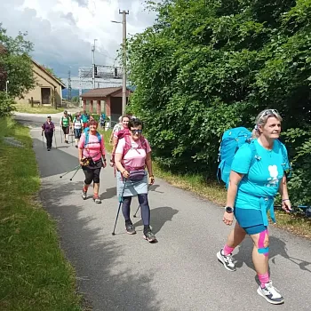 Nordic Walking expedice Beskydy, den první.