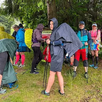 Nordic Walking expedice Beskydy, den první.