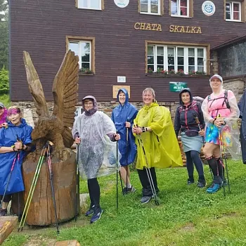 Nordic Walking expedice Beskydy, den první.