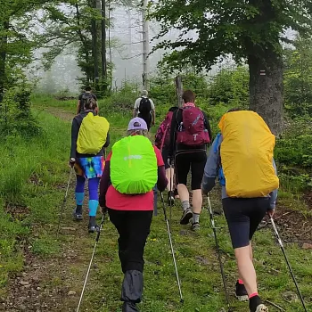 Nordic Walking expedice Beskydy, den druhý