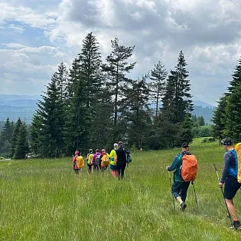 Nordic Walking expedice Beskydy, den druhý