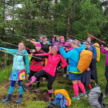 Nordic Walking expedice Beskydy, den druhý