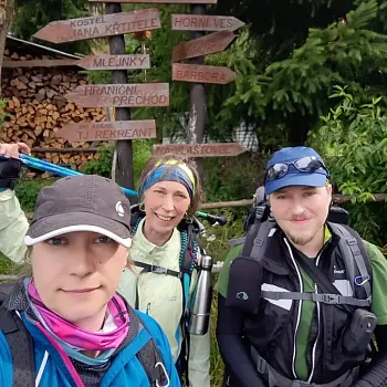 Krušné hory - nádherné, pro Nordic Walking jako dělané.