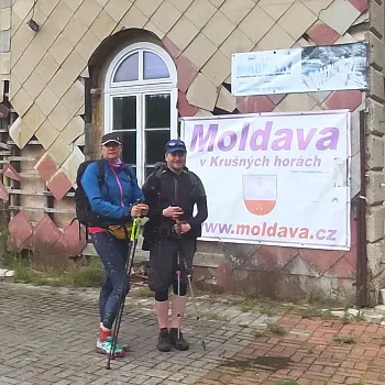 Krušné hory - nádherné, pro Nordic Walking jako dělané.