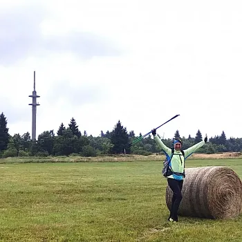 Krušné hory - nádherné, pro Nordic Walking jako dělané.