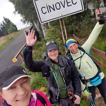 Krušné hory - nádherné, pro Nordic Walking jako dělané.