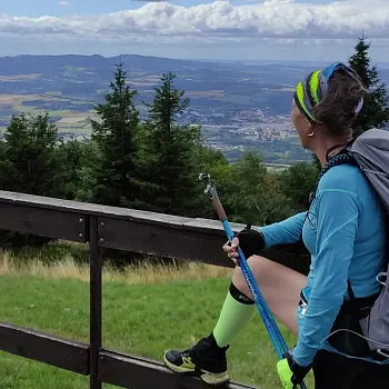 Krušné hory - nádherné, pro Nordic Walking jako dělané.