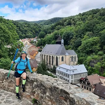 Krušné hory - nádherné, pro Nordic Walking jako dělané.