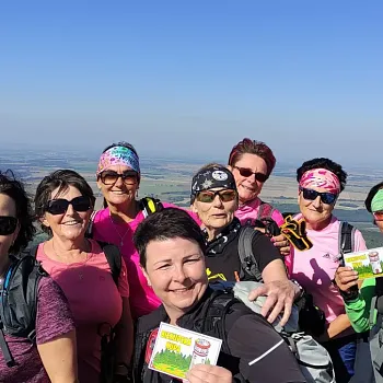 Svatý Václav na Zlatohorsku. Nordic Walking i sightseeing.