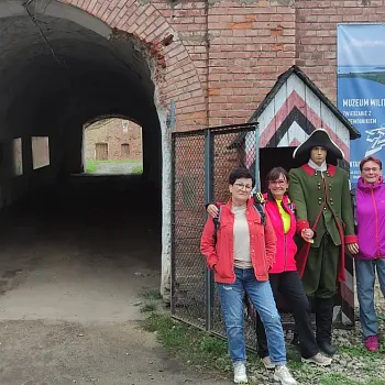 Svatý Václav na Zlatohorsku. Nordic Walking i sightseeing.