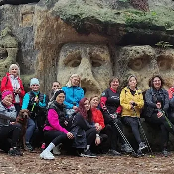 Kokořínsko - Nordic Walking výšlap za vraždami v Želízích