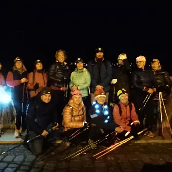 Mělník - vánoční Nordic Walking do tmy