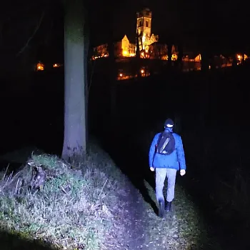 Mělník - vánoční Nordic Walking do tmy