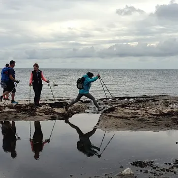 Dánsko - Nordic Walking na ostrově Bornholm 2023