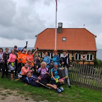 Dánsko - Nordic Walking na ostrově Bornholm 2023