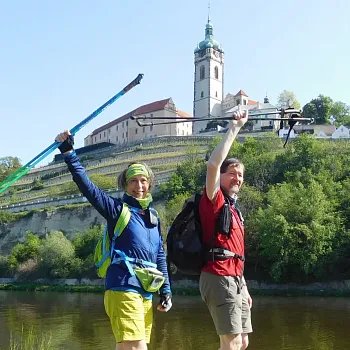 Na cestě s Nordic Walking poutníkem