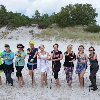 Dánsko - Nordic Walking na ostrově Bornholm 2023