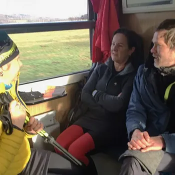 Zlaté Hory - Silvestrwalking 2023 - klidná cesta