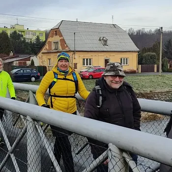 Zlaté Hory - Silvestrwalking 2023 - klidná cesta
